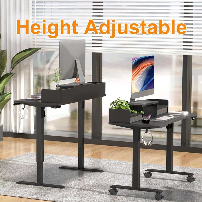 Nowe biurko elektryczne / blat / stół / 120x60cm / BEXEVUE !A1769!