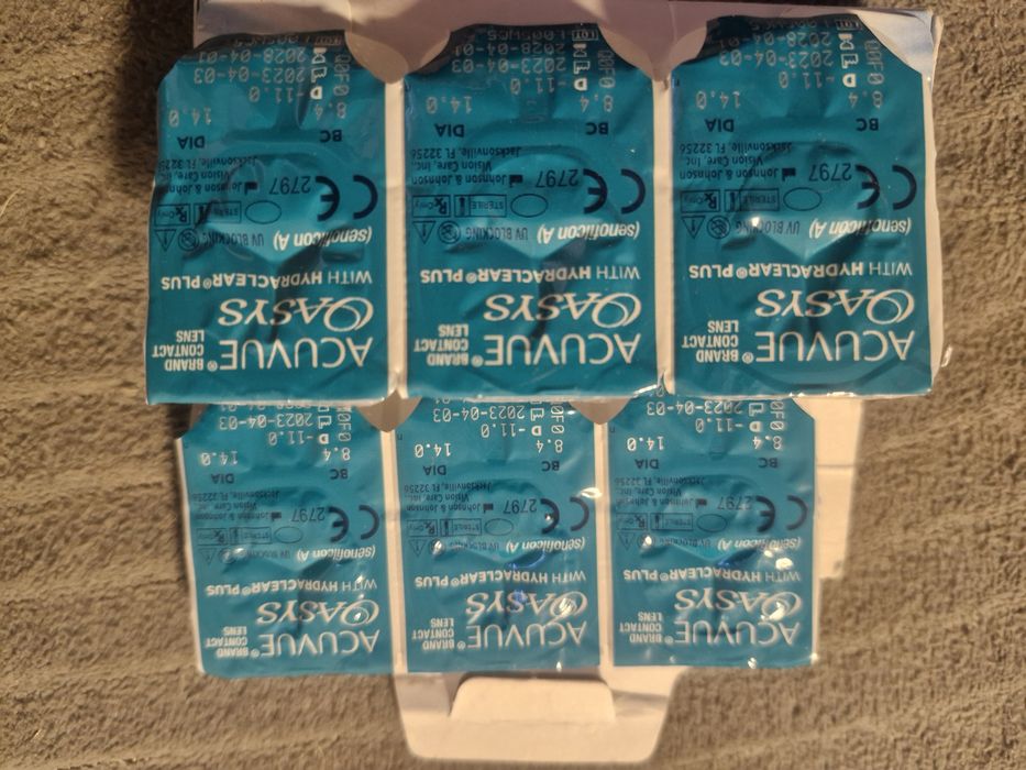 Soczewki acuvue oasys