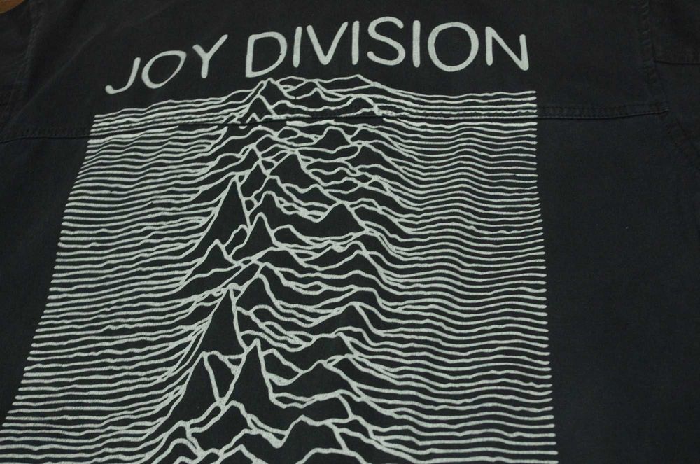 Куртка мерч Joy Division Unknown Pleasures jacket М розм чудовий стан
