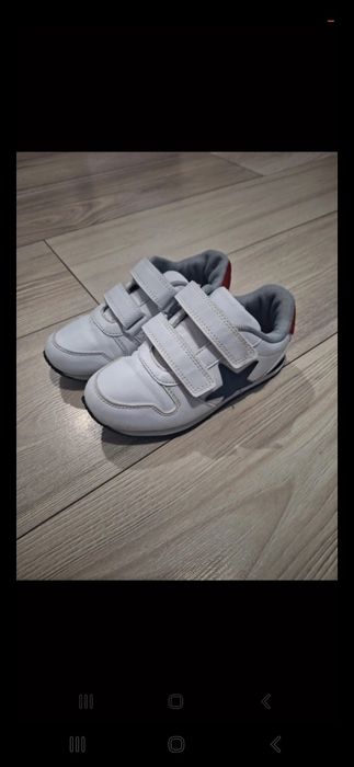 Adidasy 29 dla chłopca buty wiosenne przejsciowe sportowe białe