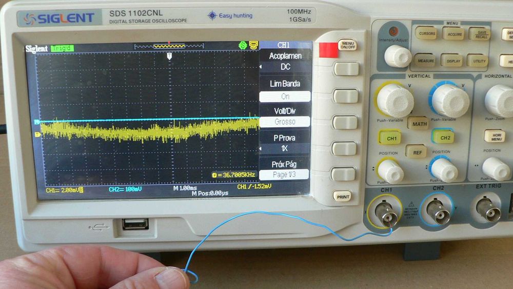 0scyloskop SIGLENT SDS 1102