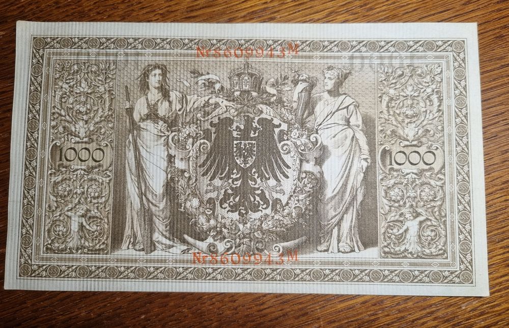 Banknoty Niemcy 1910 r.