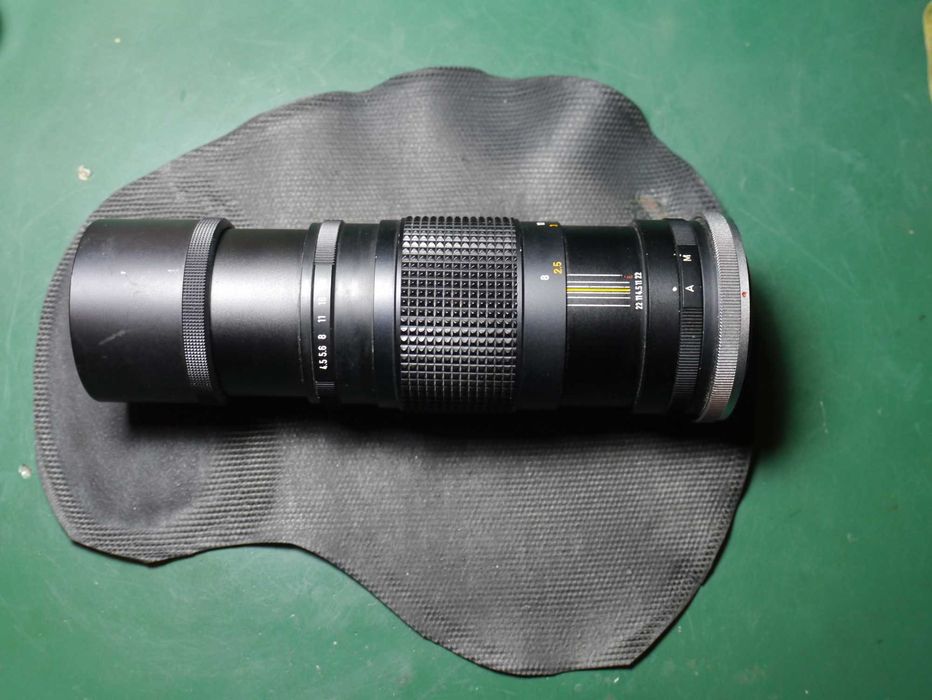 tele-objectiva vintage canon 200mm