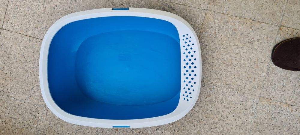 Caixa de areia para gatos wc