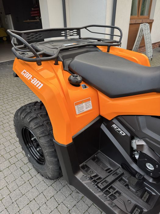 Can Am Outlander 650 Visco-Lok bez ABS Zarejestrowany