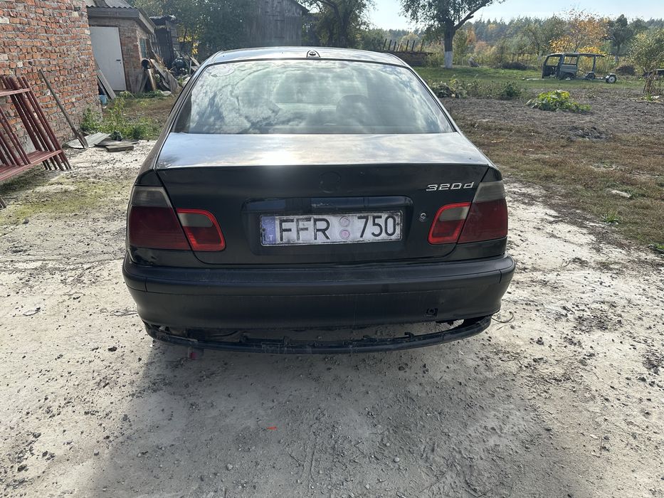 BMW e46 дизель 2.0 М47 на ходу