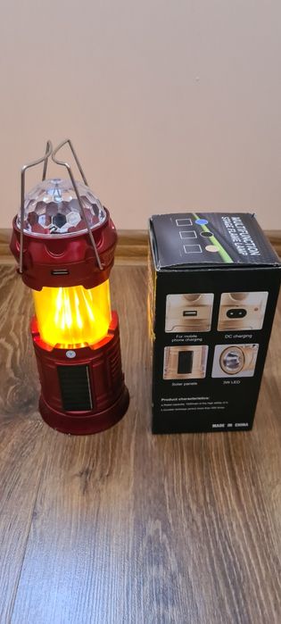 LED лампа / ліхтар / світильник мультифункціональний / кемпінговий 450