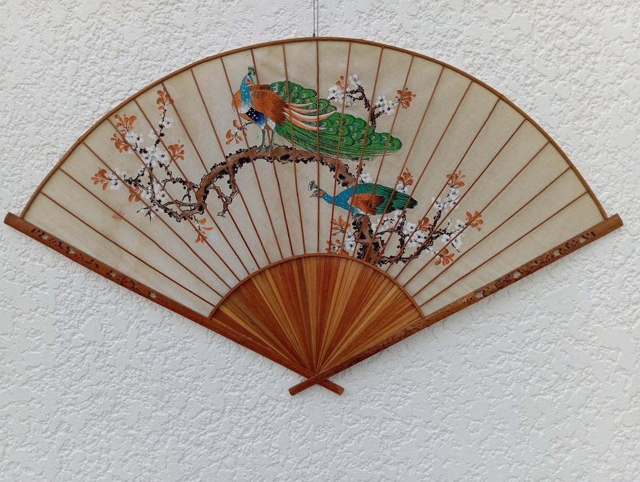 Leque Vintage Decorativo