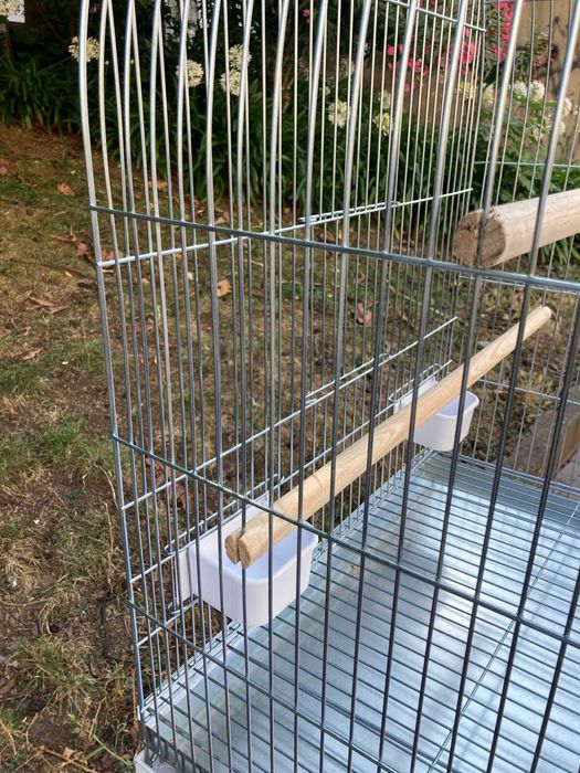 NOVO - Gaiola ZINCADA Redonda de 80cm para PAPAGAIO