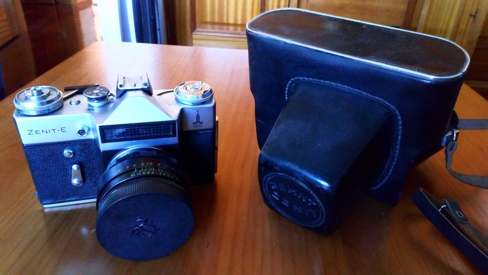 Zenit-E máquina fotográfica rôlo