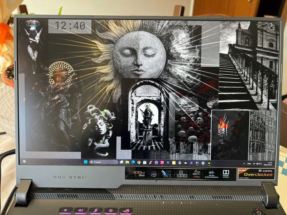 ROG STRIX Asus, Ryzen 9 5900HX, RTX 3070, 32Gb RAM