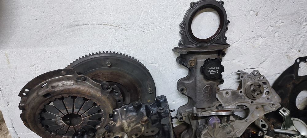 Разбор Мотора Toyota 1С,2C