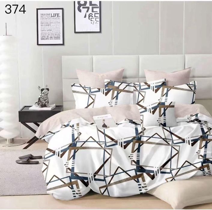 Постельное белье на кровать Фланель байка 4 наволочки Постіль байка