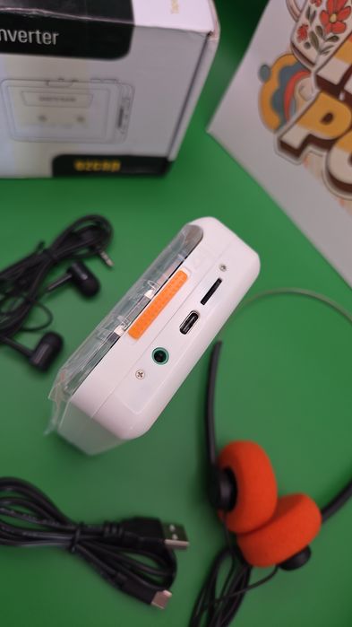 Walkman 2 pary słuchawek z Konwersja kaset do MP3