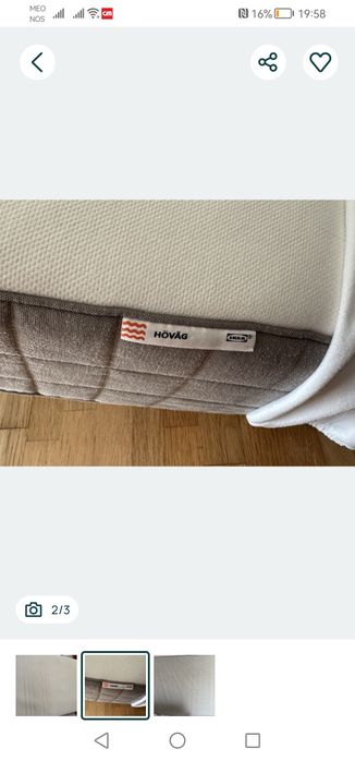 Colchão de casal 160x200