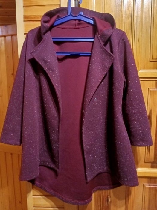 Кардіган кольору марсала