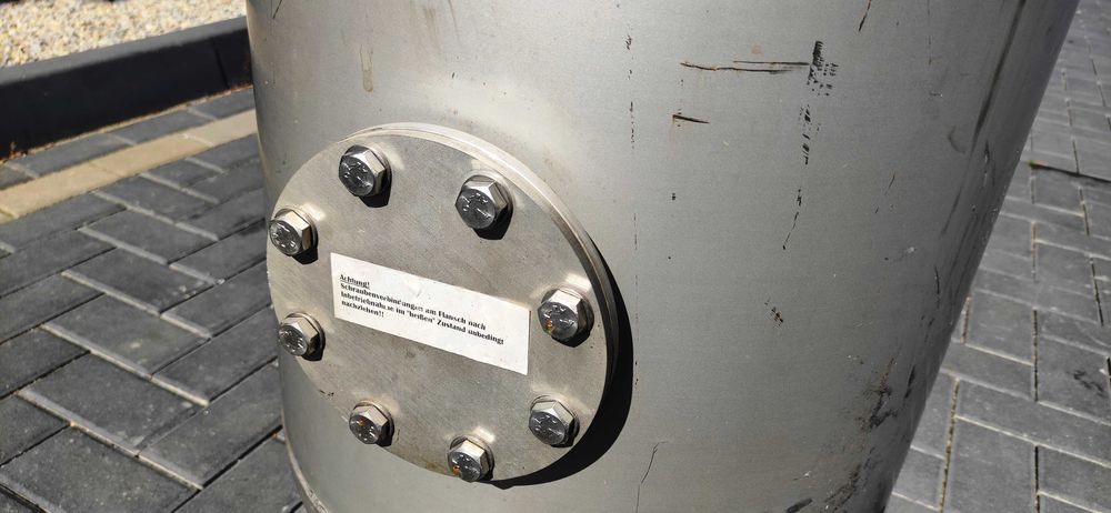 Bojler wymiennik nierdzewny 300 / 400 L wężownica nierdzewka VIESSMANN RUDERT