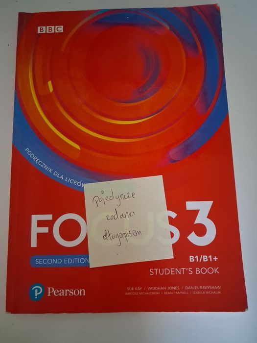 Focus 3 podręcznik + ćwiczenia