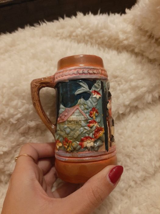 Caneca pintada à mão