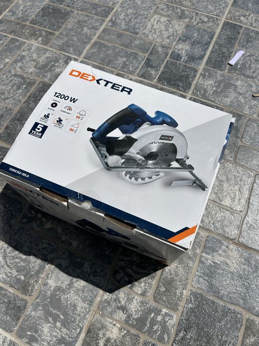 Serra circular 185 mm 1200 W Dexter