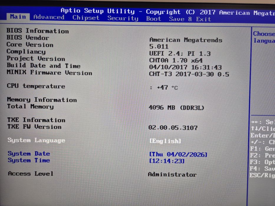 Мини ПК MINIX NEO Z83-4 Pro