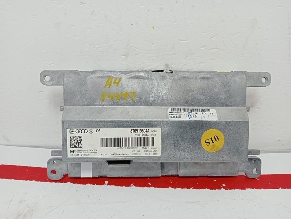 ECRÃ MULTIFUNÇÕES AUDI A4 AVANT 2013 -8T0919604A