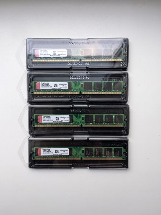 Оперативна пам'ять DDR2 800 МГц 8 Гб (4x2 Гб) з таймінгами 5-5-4-14