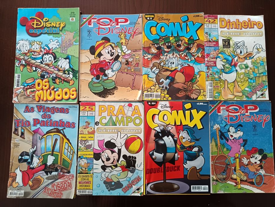 Vendo bandas desenhadas diversas Disney(3)