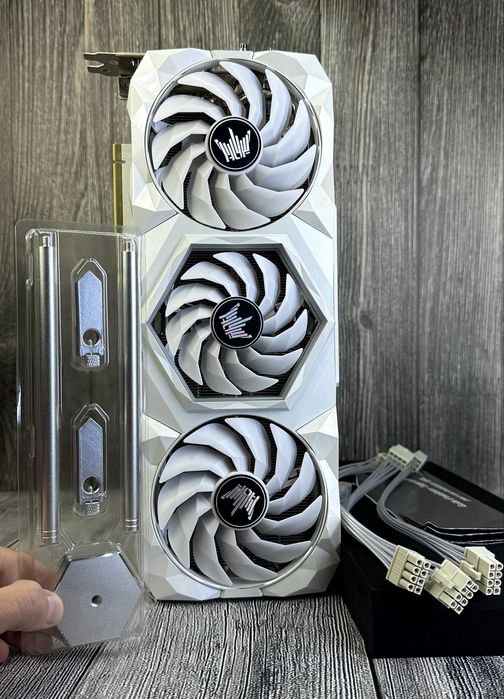 Видеокарта KFA2 GeForce RTX 3080 Ti HOF 2 шт. USED!