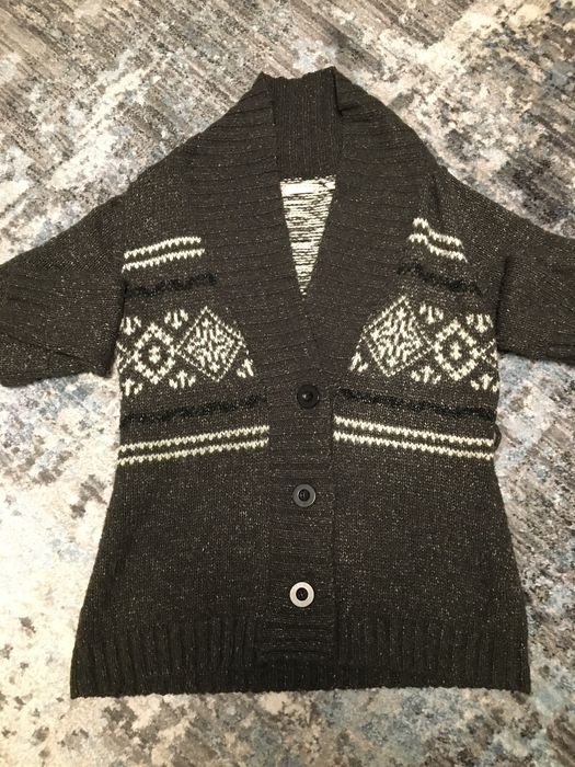 Kenar, swetr jesienno - zimowy, norweski wzór, r. L
