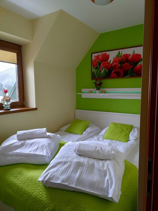 Apartament Pistacjowy z widokiem na Giewont