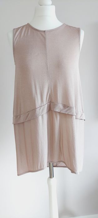 COS r.XS liliowa / brudnoróżowa bluzka / tunika