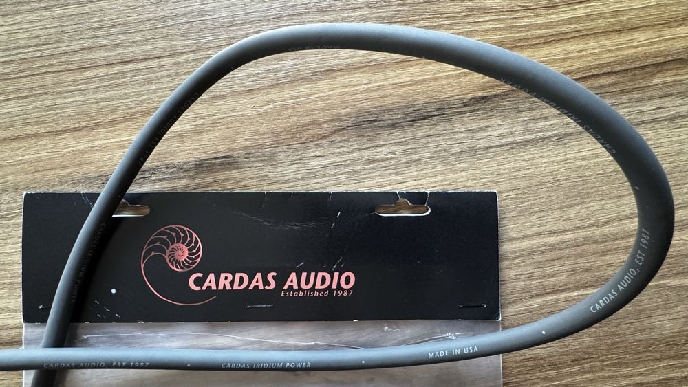 Cardas Audio Iridium Power Cable : 1,5 metra