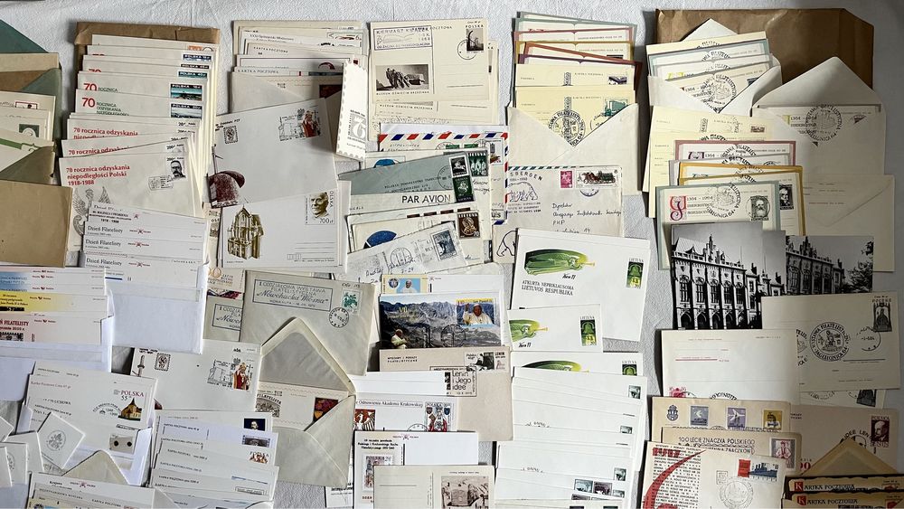 Stare karty pocztowe i koperty
