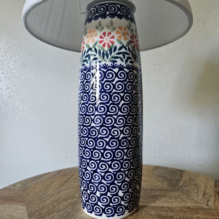 Lampa ceramiczna Bolesławiec