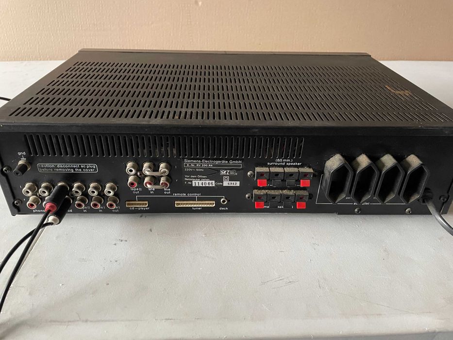 Amplituner siemens rv 200 60w kanał