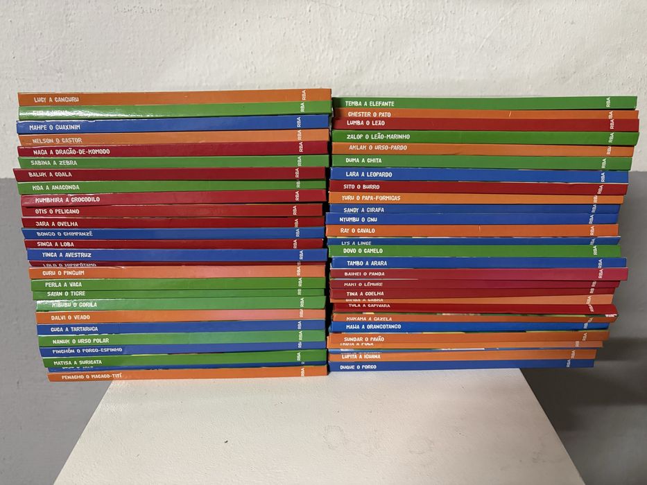 Coleçao de Livros Animais do Zoo