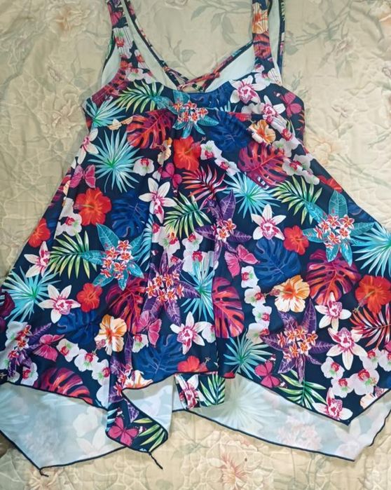 Шикарний стильний купальник танкіні сукня вагітність