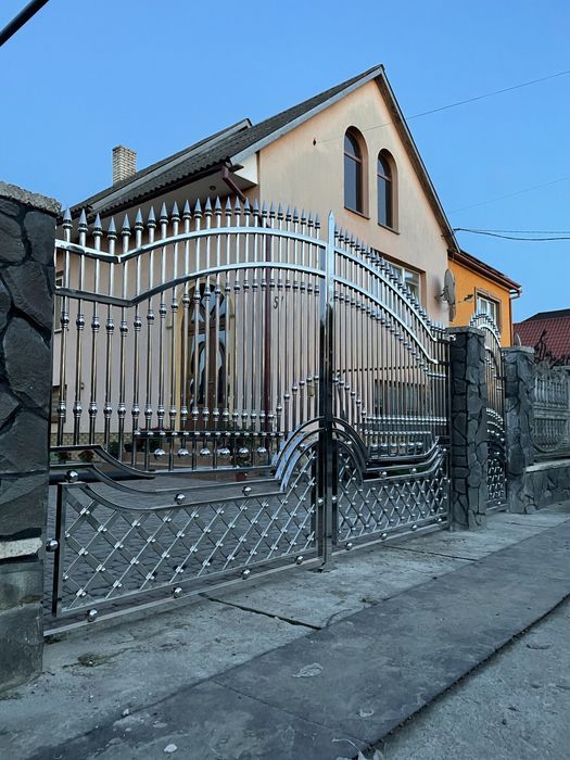 Ворота з нержавіючої сталі нержавійка хвіртка перила поручні