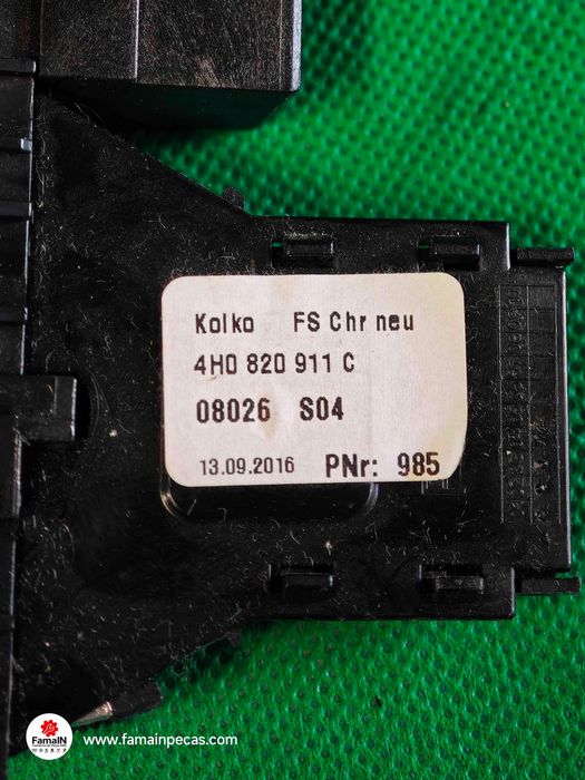 Comando / Botão / Interruptor Multifunções AUDI A8 D4