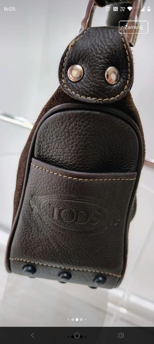 Skórzana torebka tod' handbag