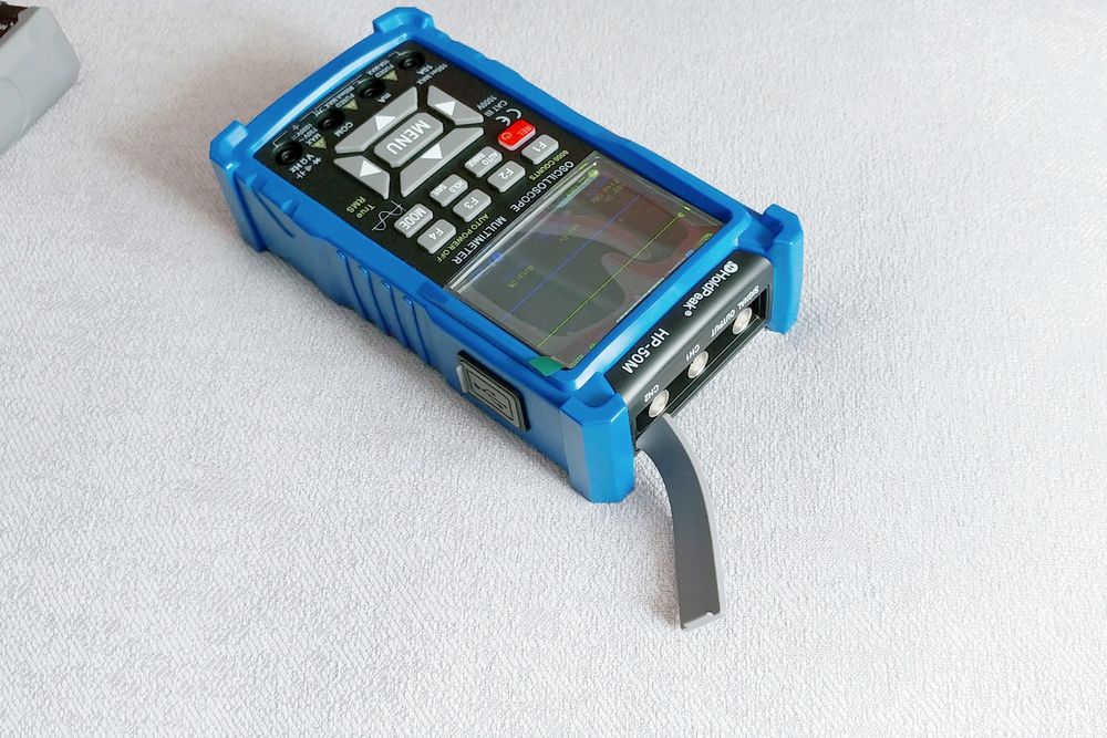 генератор сигналів, осциллограф holdpeak HP-50М, осцилограф 3в1