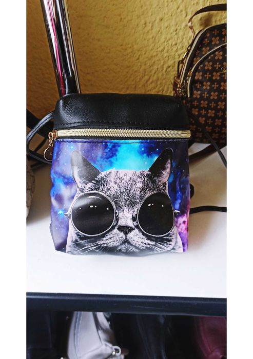 Mały plecaczek dziecięcy z kotkiem PLECAK NA ZIMĘ WIOSNĘ 2025