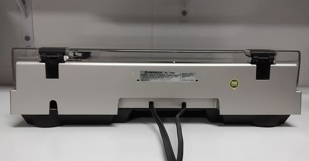 PIONEER gira-discos PL-750