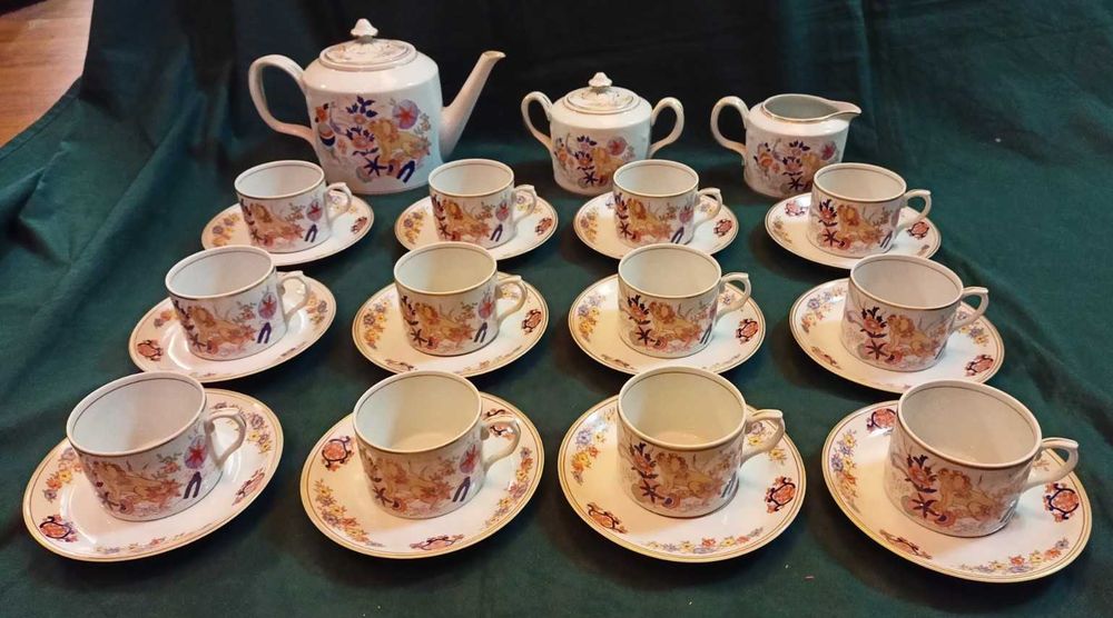 Serviço Jantar Chá Café Vista Alegre Samurai