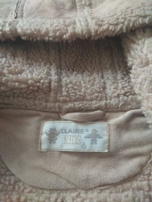 Śliczny kożuszek dziewczęcy KLAIRE KIDS