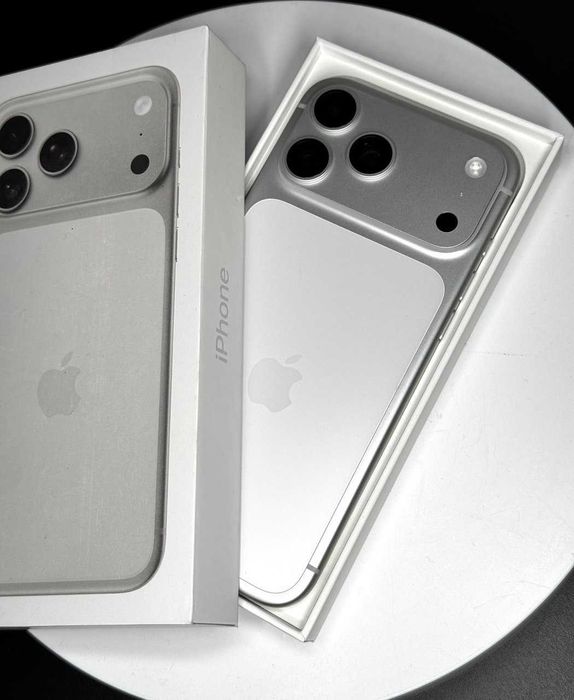 Apple iPhone 17 Pro 1 TB Silver Open box BAT 100% gw apple