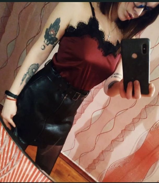 Комплект Міні спідниця і блуза