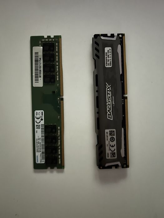 16gb RAM ddr4 samaung/ballistix