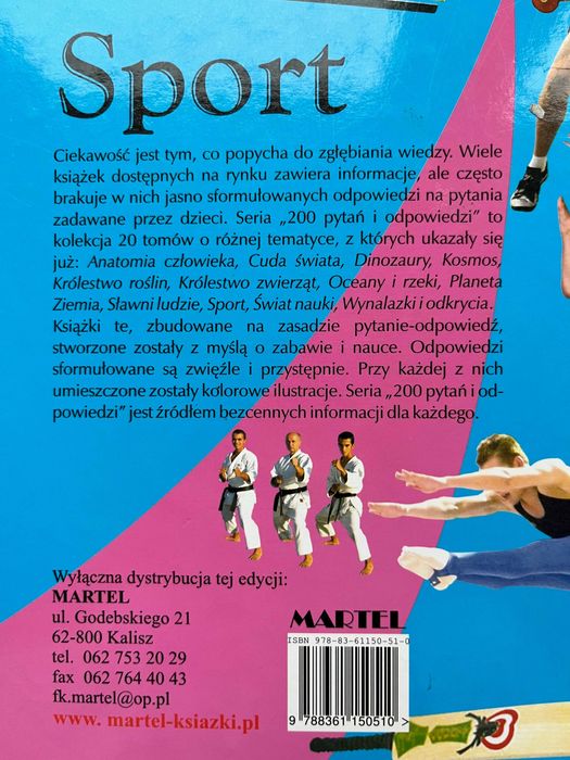 Sport. 200 pytań i odpowiedzi. Dla dzieci. Praca zbiorowa.
